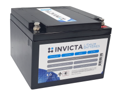 invicta Lithium 12V 24AH 4 Series Functionality