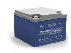 Power-Sonic Deep Cycle Gel 12V 26AH